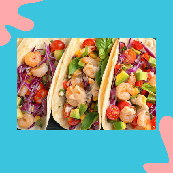 recettes tacos crevettes