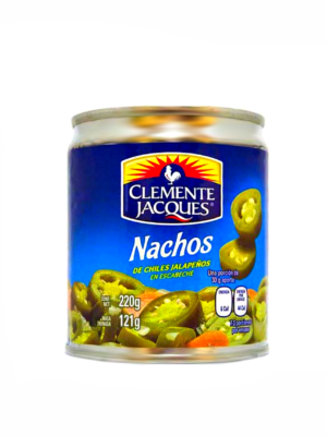 chiles jalapenos en rondelles nachos