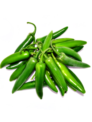 Chiles serranos frais