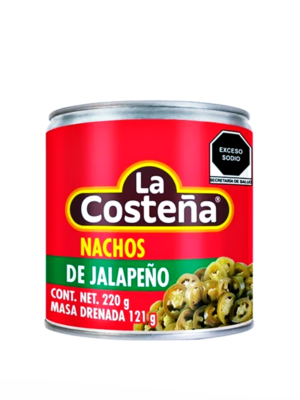 Chiles jalapenos rondelles 220g La Costeña
