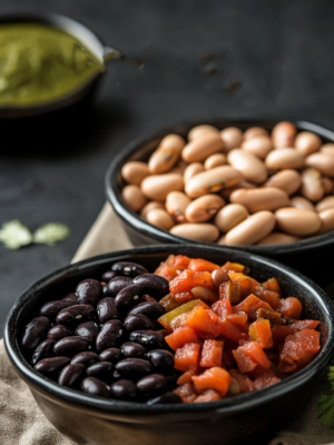 Conserves de légumes mexicains