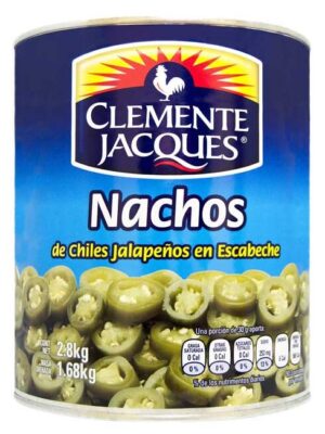 Chiles Jalapenos en rondelles nachos 2,8kg