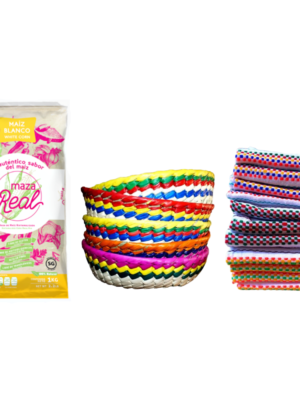 Kit Amuse-Bouches Mexicains Traditionnels (Tortillas, Gorditas, Sopes)