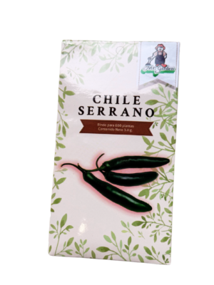 Semences de Chiles Serrano