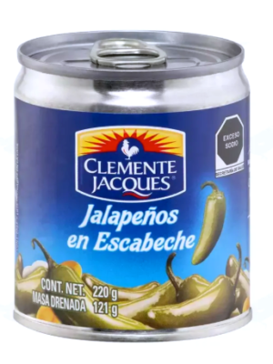 Chiles jalapenos entiers CJ
