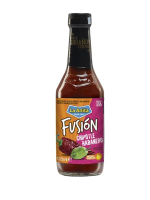 Sauce fusion  Habanero & Chipotle La Anita – 120 ml
