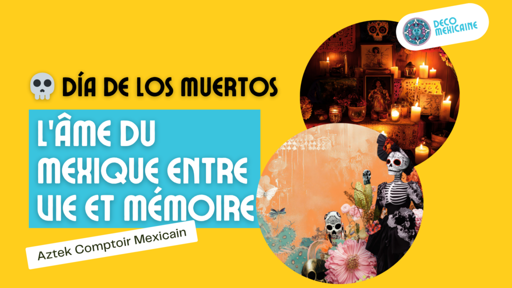 decoration dia de muertos autel france